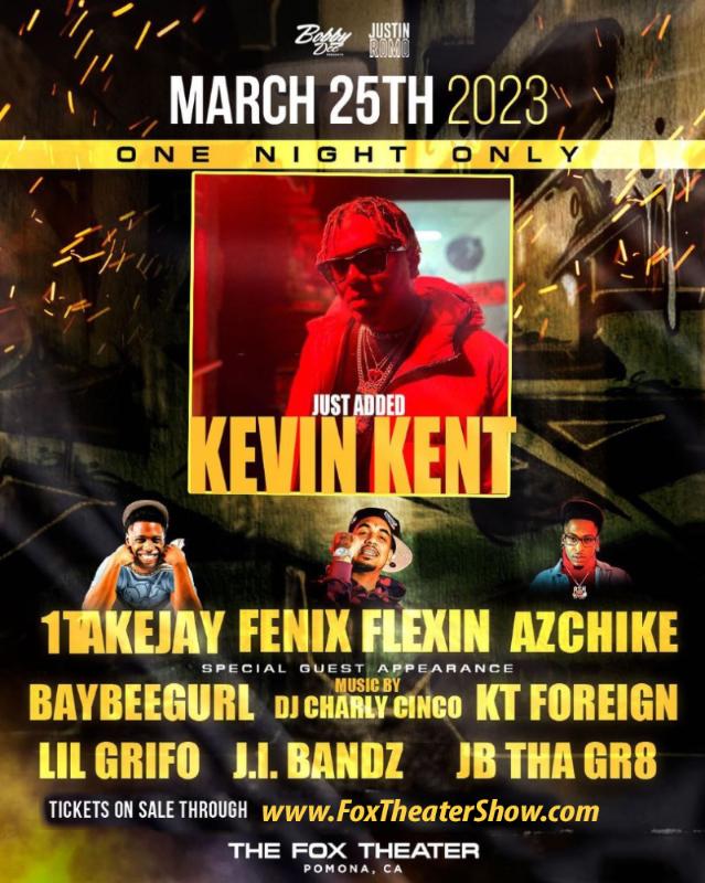 1TAKEJAY, FENIX FLEXIN & AZCHIKE LIVE IN CONCERT AT THE FOX