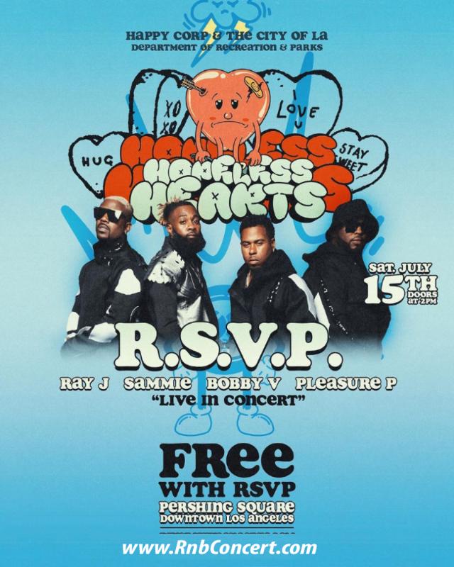 FREE RNB Concert: Ray J, Bobby V, Pleasure P, Sammie & more!