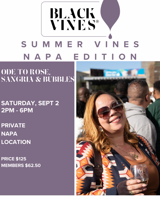 Summer Vines Ode to Rose, Bubbles & Sangria NAPA EDITION