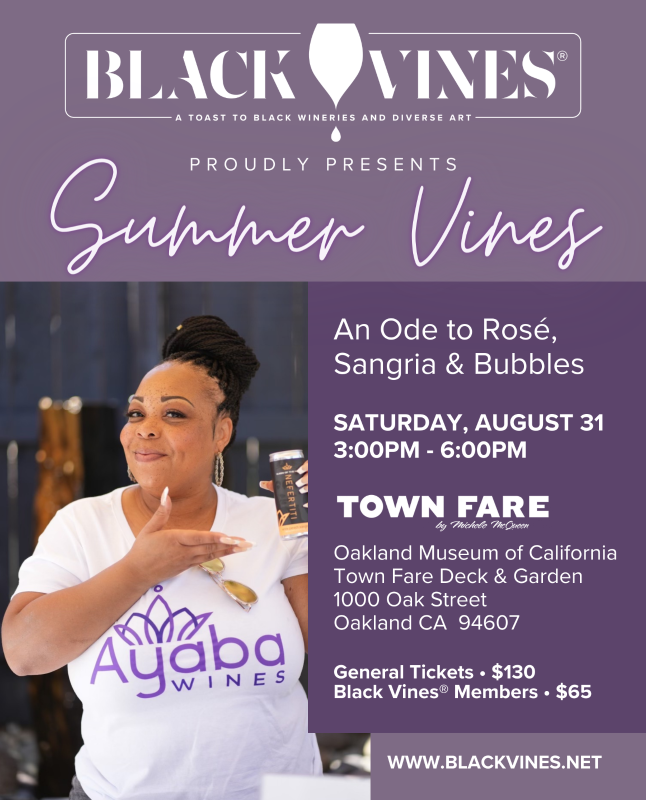 Summer Vines Ode to Rosé, Bubbles & Sangria OAKLAND EDITION
