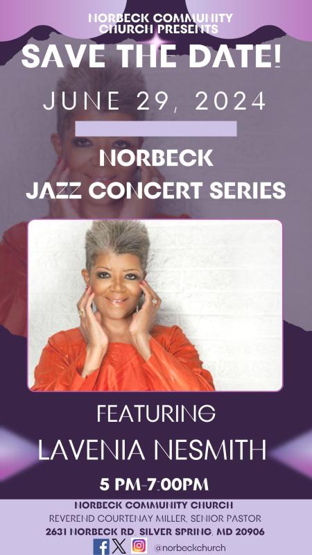 Norbeck Church Jazz Concert Series